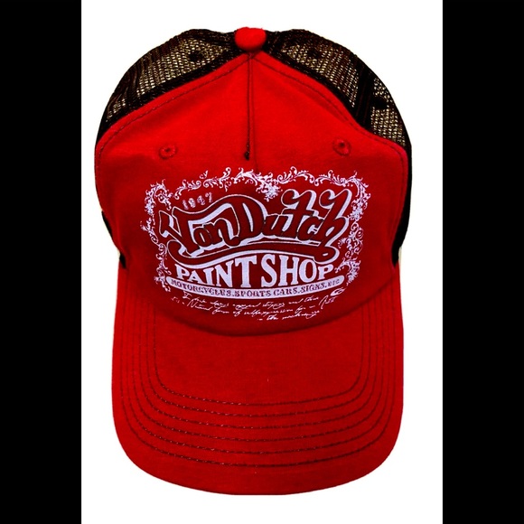 Von Dutch Other - COPY - COPY - COPY - Von Dutch Hat Snapback  Red Vintage RARE O…